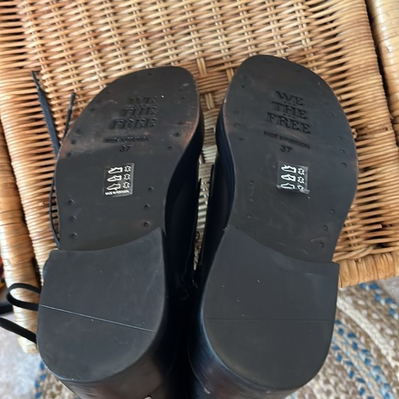 We The Free Jesse Lace Up Boots Size 37 Euro or US 6 NEW - Picture 11 of 15